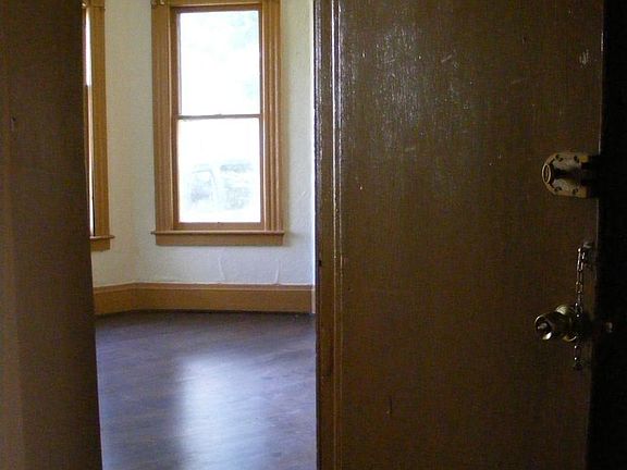 Entry door to apartment