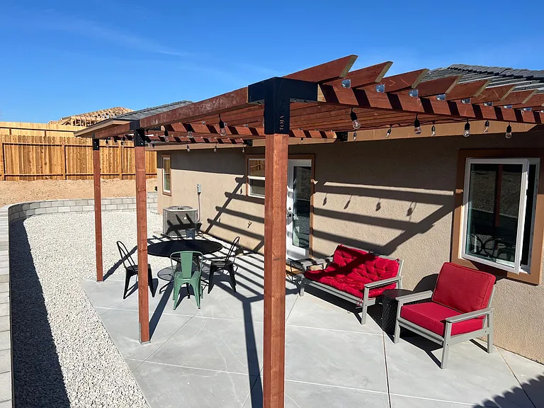Enjoy the patio, to unwind and or star gazing in the evening