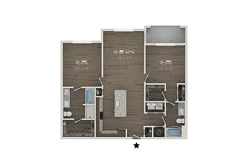 Floor plan B11