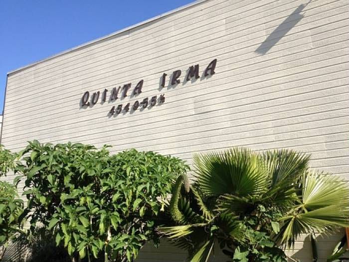 Front of building
