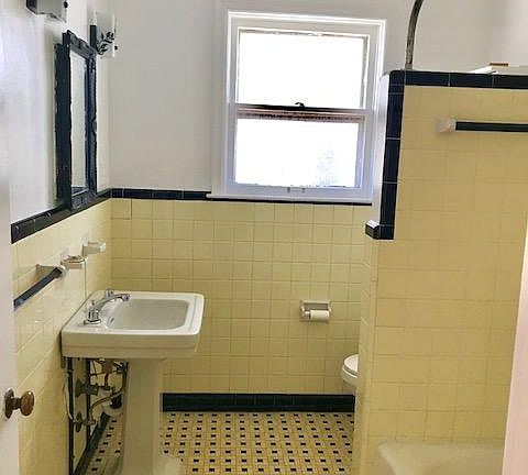 Original tiled bathroom
