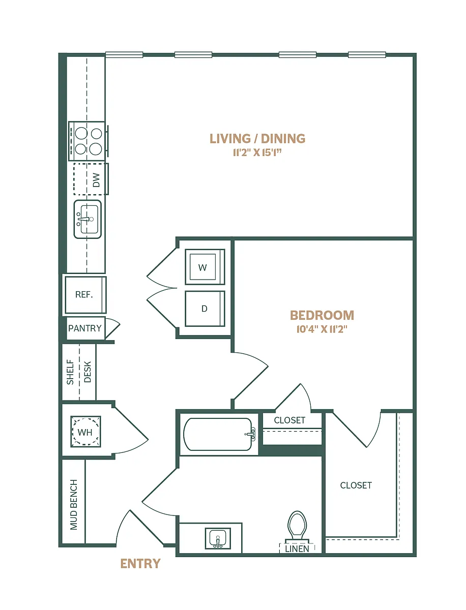 Floor plan S2A