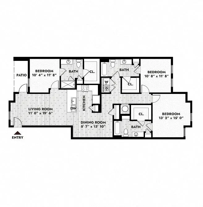 Floor plan 3A