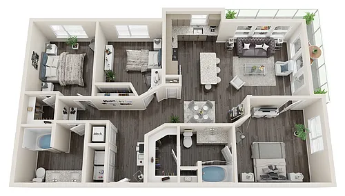 Floor plan Egret