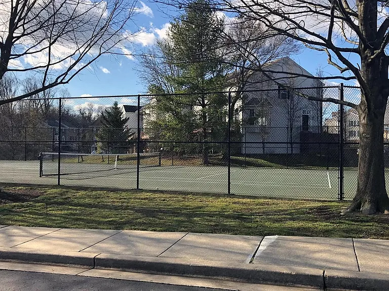 Tennis court.