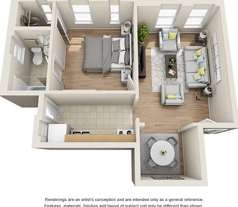 1 Bedroom | 1 Bathroom 1 Bedroom | 1 Bathroom