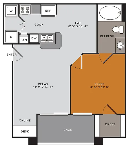 Floor plan A2