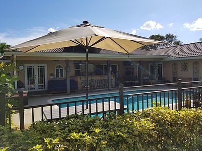 Pool area