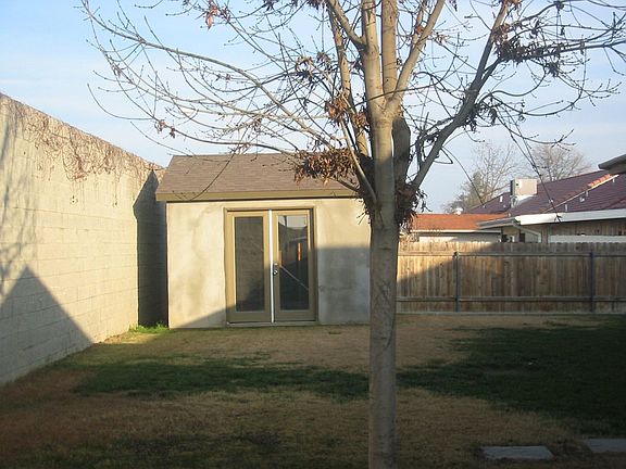 view from backyard with 12 x 12