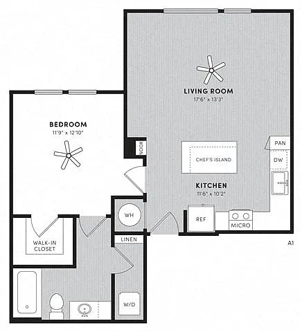 Floor plan A1