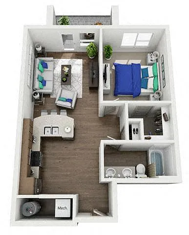 Floor plan 1A