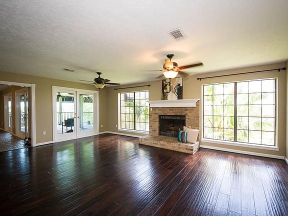 Rich hardwood floors and spectacular views.