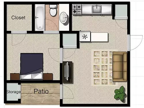 Floor plan Elm