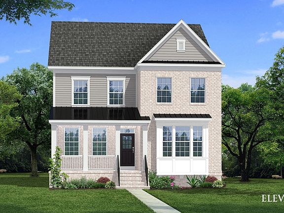 Loch Raven Exterior Rendering of Elevation 6 at Greenleigh Single Family Homes