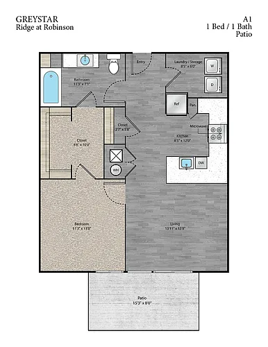 Floor plan A1