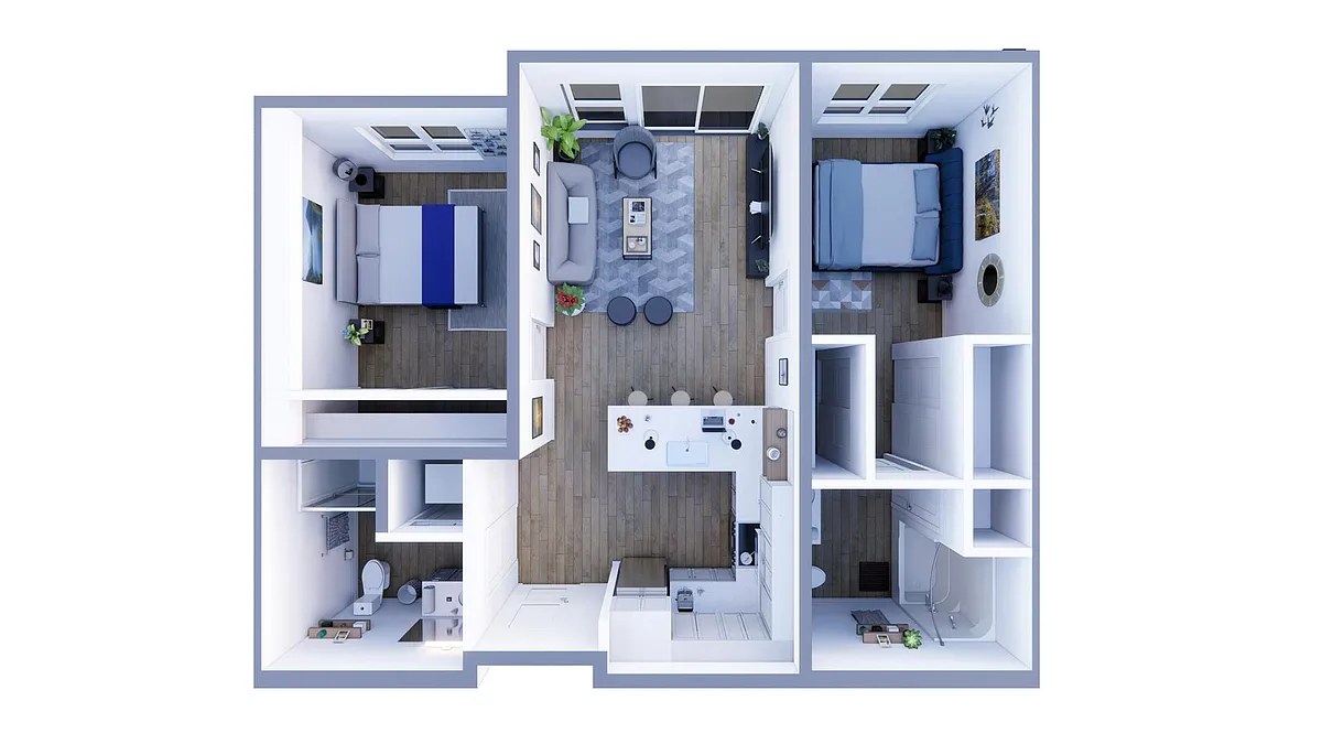 Floor plan Mount Rainier