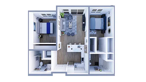 Floor plan Mount Rainier