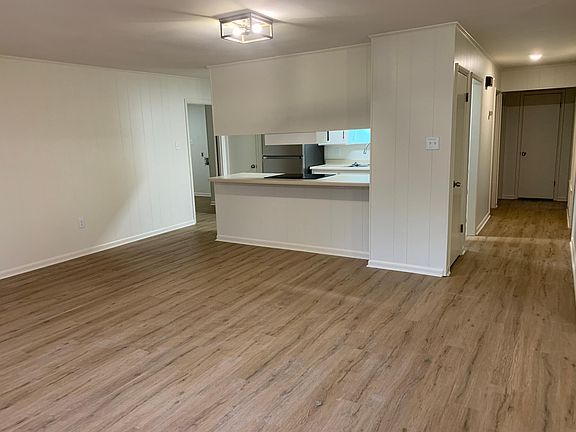 Kitchen from front living area