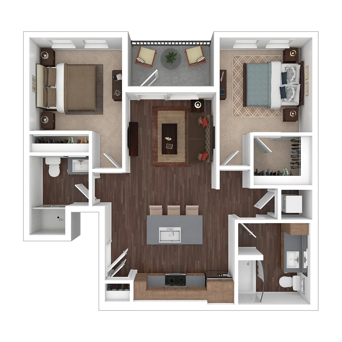 Floor plan B01