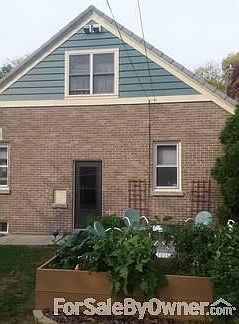 Back view of house