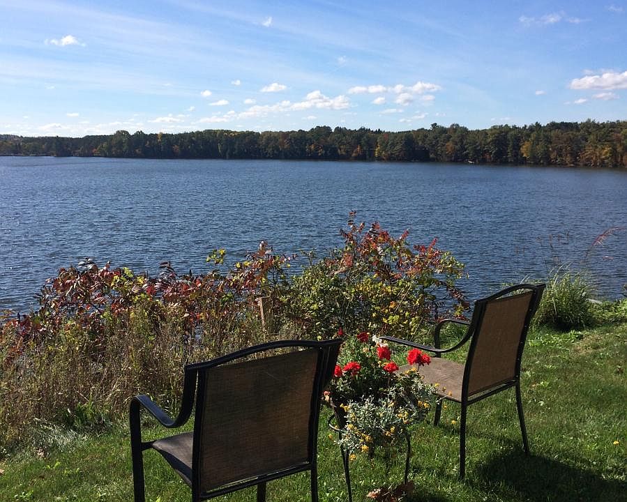 Beautiful view of Muskegon river