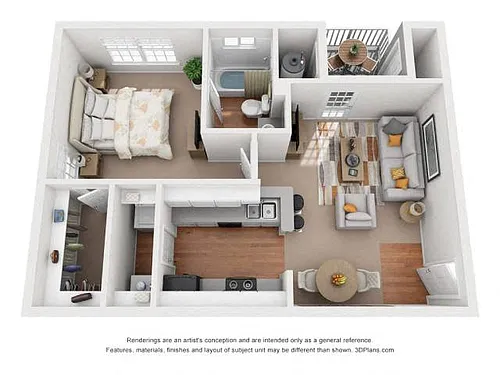 Floor plan The Cape Cod - Upgraded