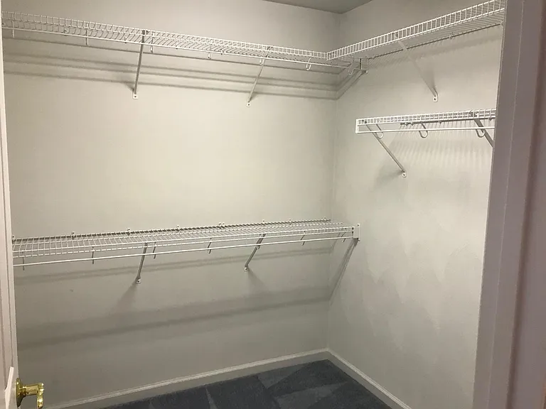 Closet for 2nd Floor Master Bedroom