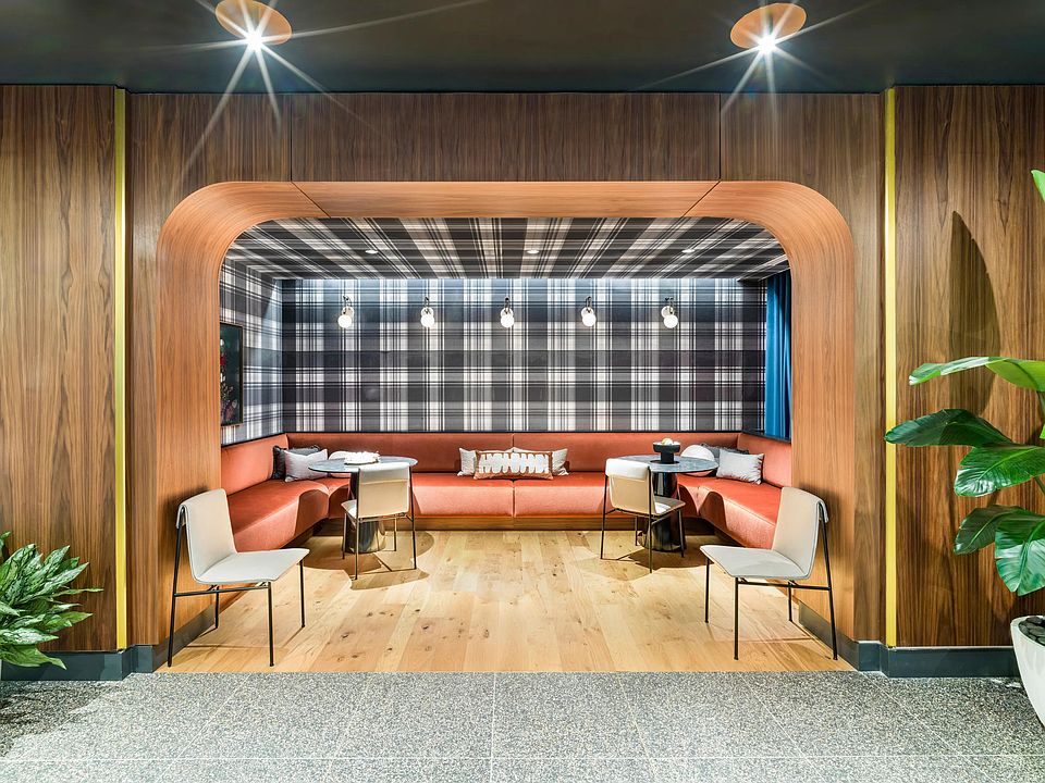 Eclectic lounge spaces with retro flair, perfect for casual hangs or one-on-one convos.