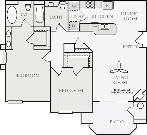 Floor plan B2