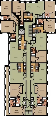 Chimes Building- 2 Bed, 2 Bath Chimes Building- 2 Bed, 2 Bath