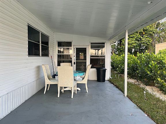 sitting area carport