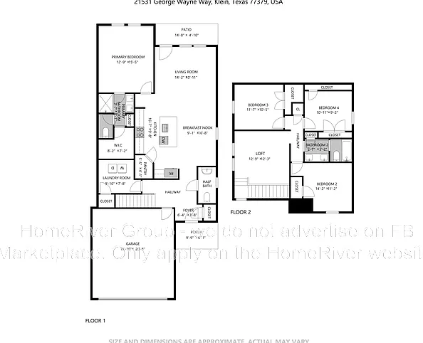 4 bed, 2.5 bath, 2003 sqft, $2,445 — Photo 2
