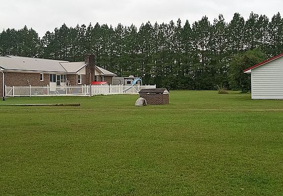 View from wood line edge.