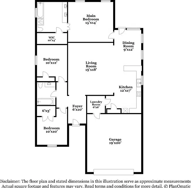 3 bed, 2.0 bath, 1619 sqft, $2,295 — Photo 2