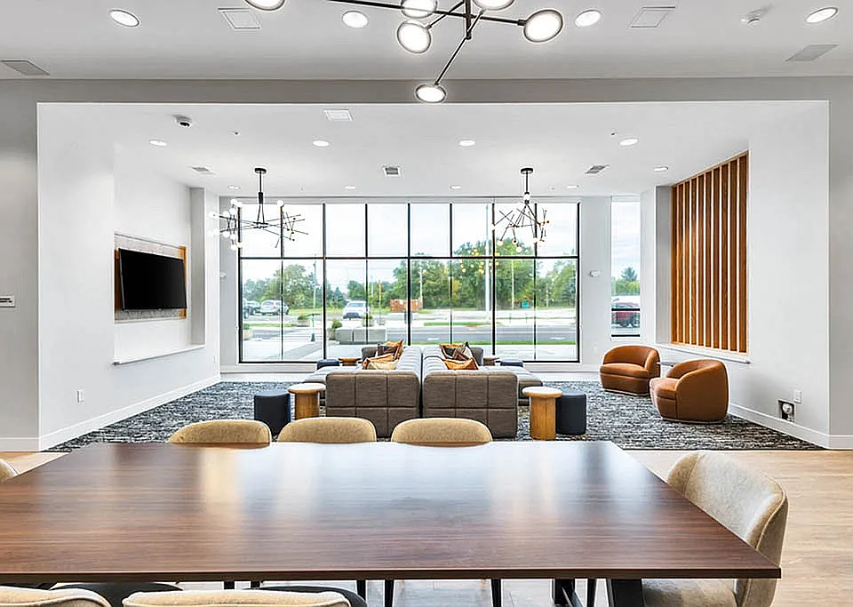 Bright & Modern Living Area with Large Windows