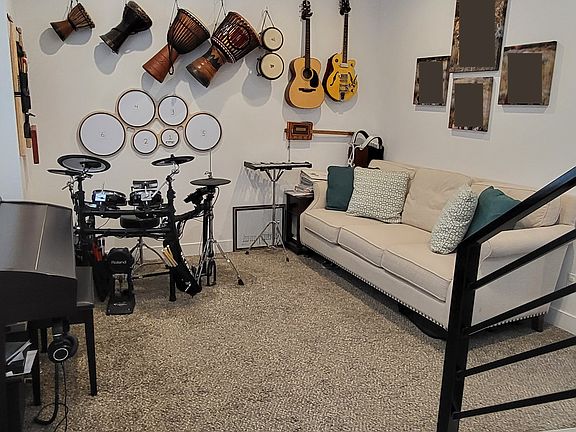 Living room at front entrance