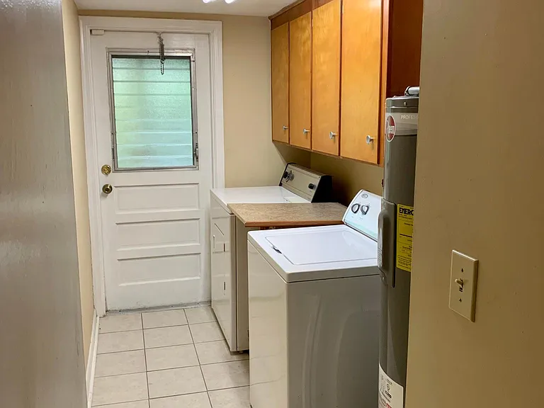 Indoor Laundry Room