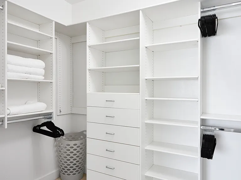 Spacious Master Walk-In Closet