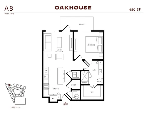 Floor plan A8