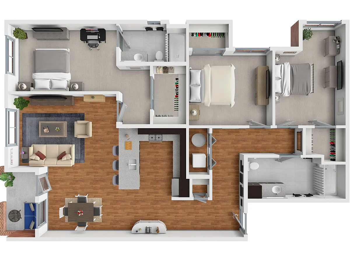 Floor plan 3X2