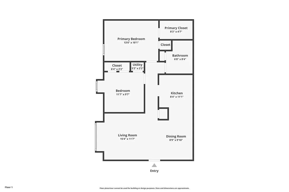 Floor plan 2 BD New