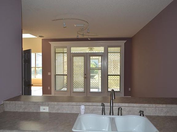 view into dining area