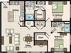 Floor plan B1