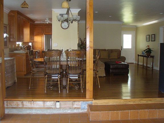 Dining room, Kitchen & Living room