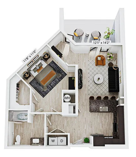 Floor plan A71