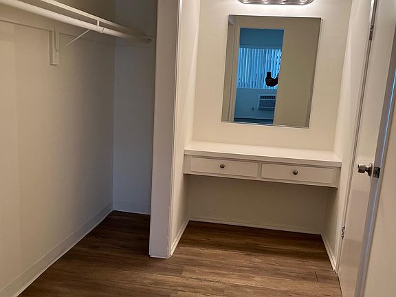 Closet and dressing area