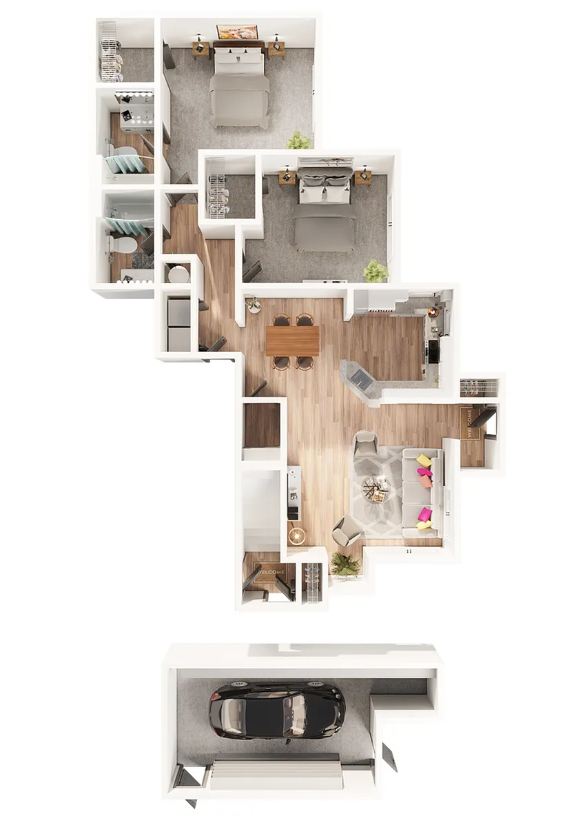 Floor plan The Continental