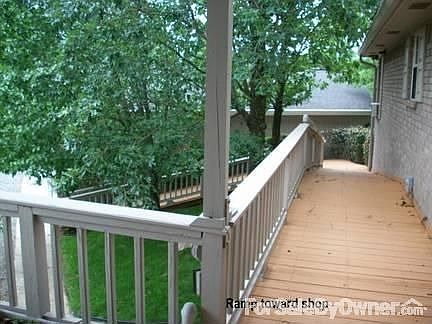 Back Ramp from Deck