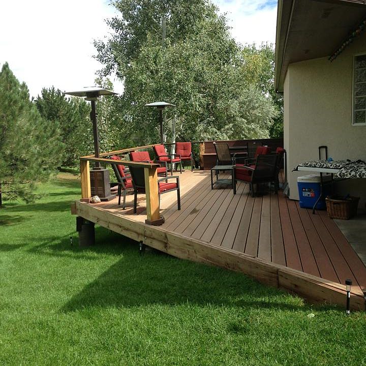 421 sf deck
