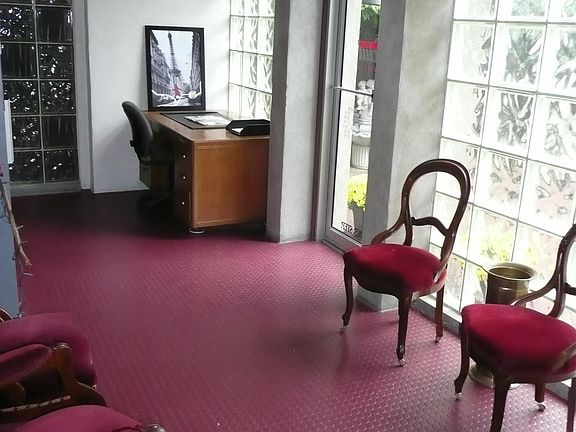 Foyer upon entering the building
